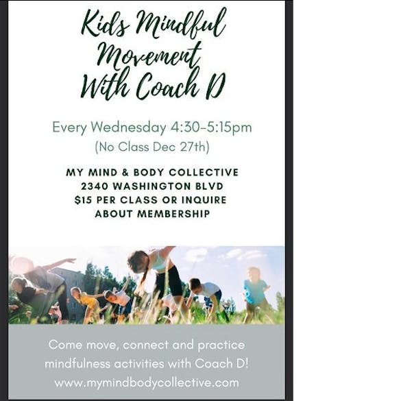  Kids Mindful Movement with Coach D 