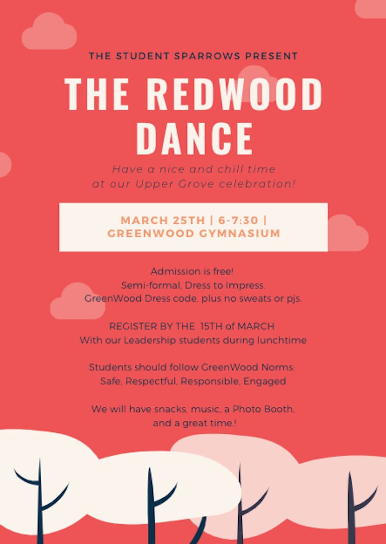  Upper Grove (grade 6-8) Redwood Dance 