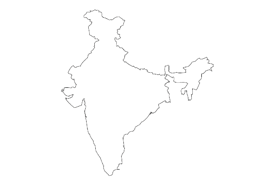Young Living Foundation - Sasha Artisan Network - India Map Outline