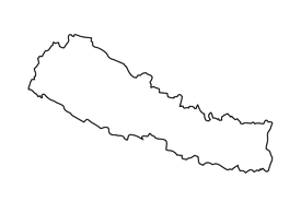Young Living Foundation - Raksha Nepal - Nepal Map Outline