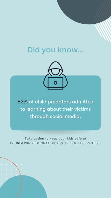  Young Living Foundation - Keeping Kids Safe in the Digital World Course - Social Shareables 