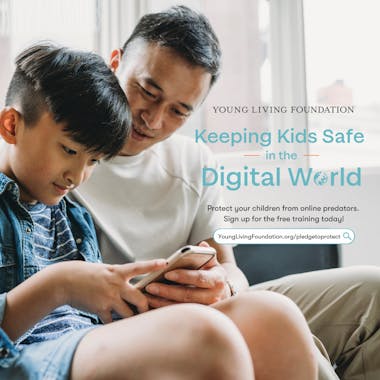  Young Living Foundation - Keeping Kids Safe in the Digital World Course - Social Shareables 